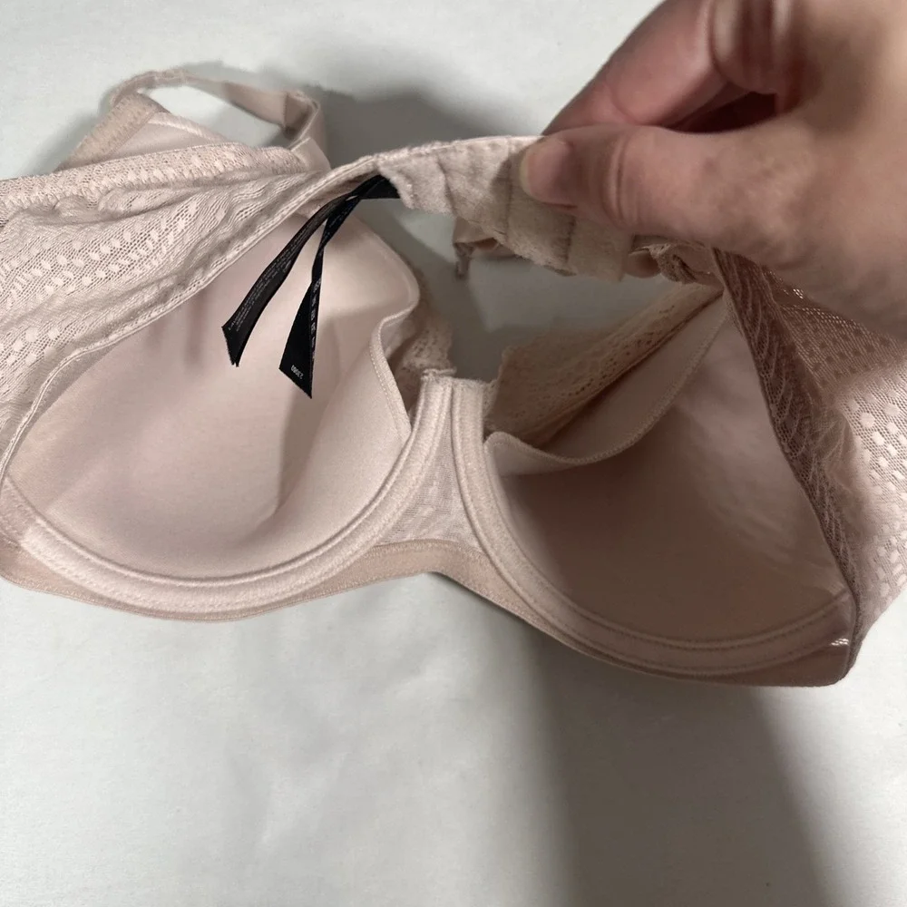 NWD $68 Natori [ 34DDD‎ ] Beyond Convertible Contour Underwire Bra Nude U1652